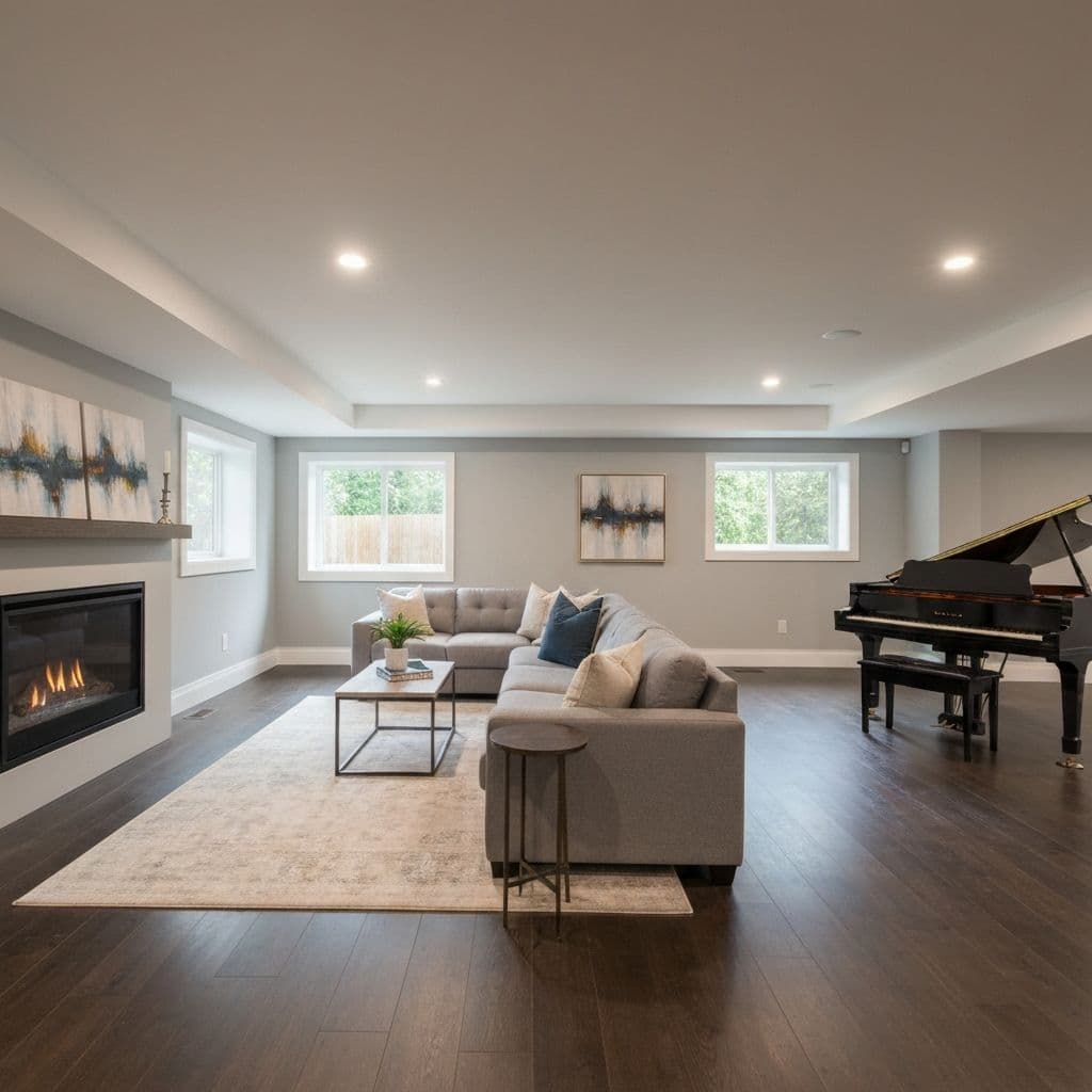 Basement Finishing before