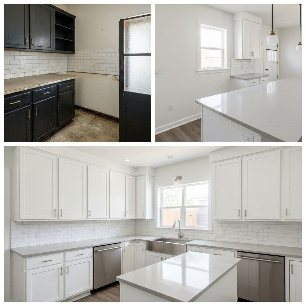 Kitchen transformation by ABK Unlimited